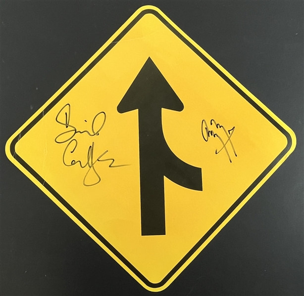 Jimmy Page & David Coverdale Signed 12" x 12" Album Promotion Flat (Third Party Guaranteed)
