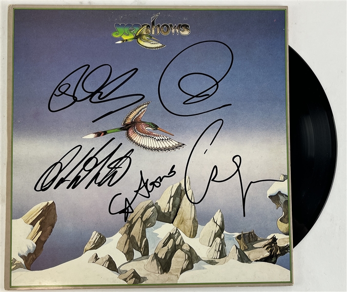 Yes Group Signed "Shows" Album Cover w/ Vinyl (Third Party Guaranteed)