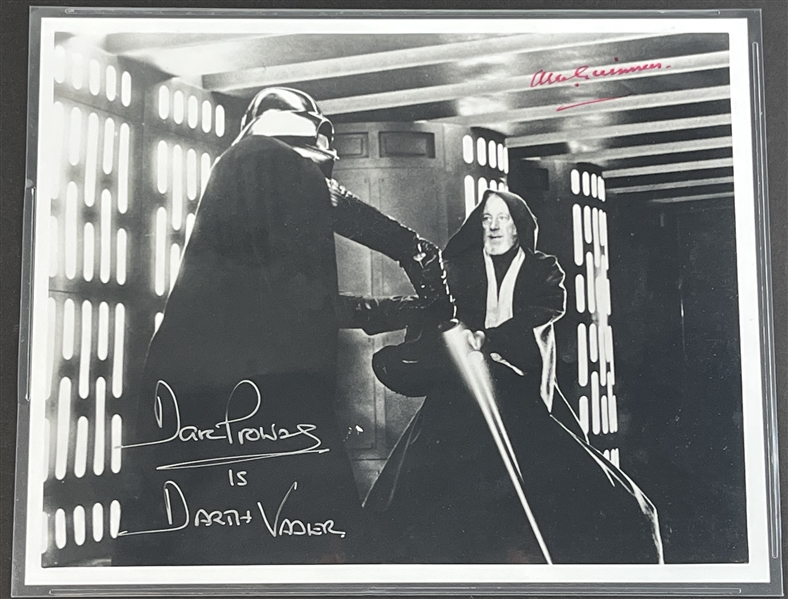 Star Wars: Prowse & Guinness Signed 8" x 10" Dueling Photograph (Beckett/BAS LOA)
