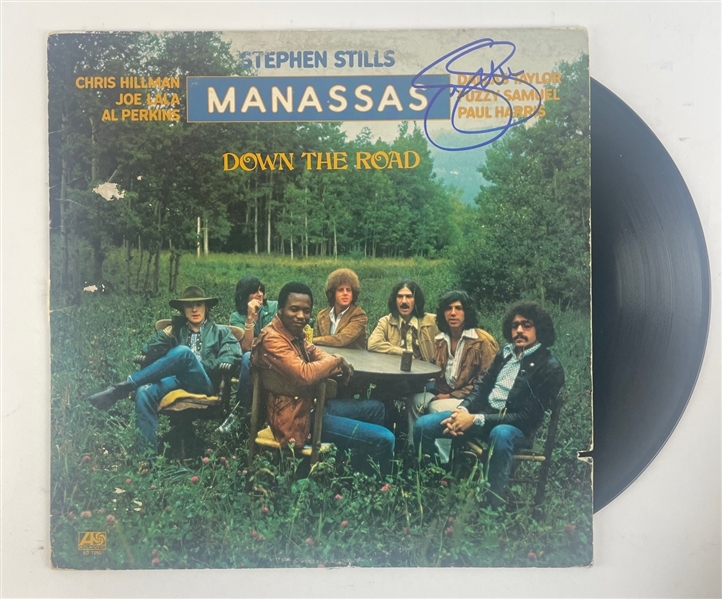 Stephen Stills Signed "Manassas" Album Cover (Beckett/BAS)
