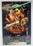 Star Wars Rebels Cast Signed 27" x 40" Poster with James Earl Jones & Others (10 Sigs)(Beckett/BAS LOA)