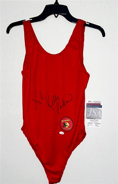 Baywatch Star Kelly Packard IN-PERSON Signed Baywatch Swimsuit  (JSA )