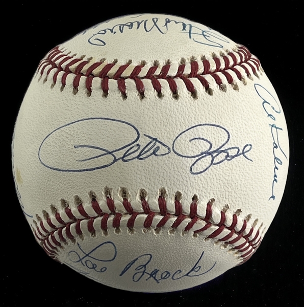 3000 Hit Club Multi-Signed ONL Baseball w/ Aaron, Mays, Musial & More! (13 Sigs)(Third Party Guaranteed)