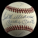500 Home Run Club Multi-Signed ONL Baseball w/ Mantle, Mays, Aaron, & More! (11 Sigs)(Third Party Guaranteed)