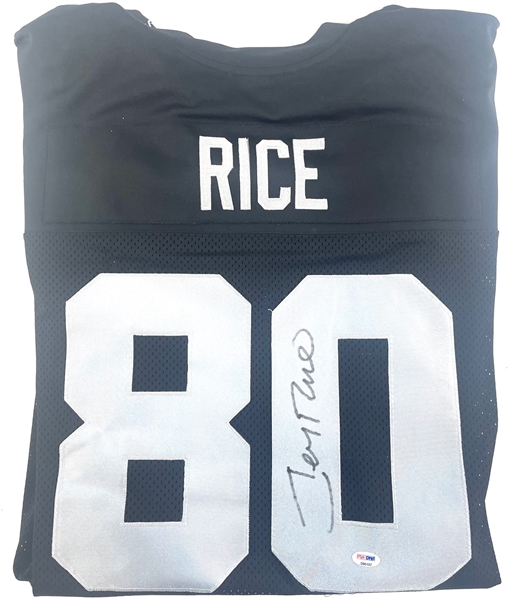 Jerry Rice Signed Jersey (PSA/DNA)