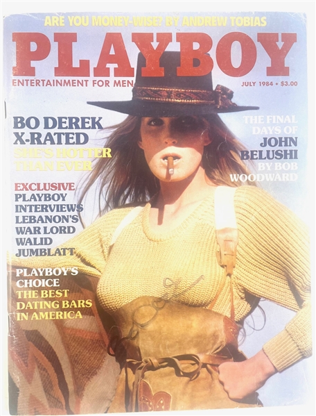 Bo Derek Signed Playboy Magazine (Third Party Guaranteed)