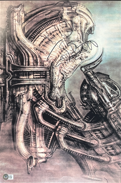Tom Skerritt Signed 12" x 18" Alien Photo (Beckett/BAS)