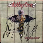 Motley Crue Group Signed "Dr. Feelgood" Record Album (Beckett/BAS LOA)
