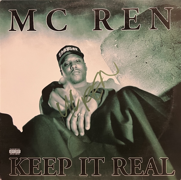 MC Ren Signed "Keep It Real" Record Album (Beckett/BAS LOA)