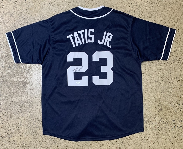 Fernando Tatis Jr. Signed San Diego Padres Style Custom Jersey (JSA Sticker)