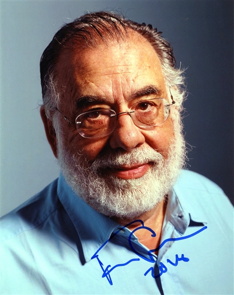 Francis Ford Coppola Signed 8" x 10" Color Photo (JSA)