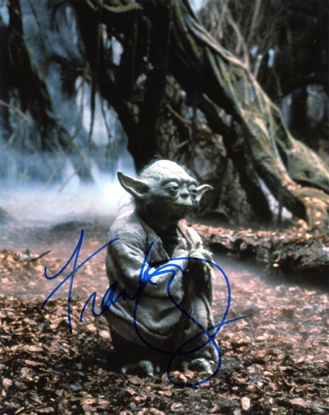 Star Wars: Frank Oz Signed 8" x 10" Yoda Photograph (JSA LOA)
