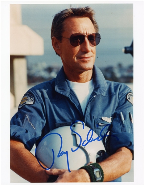 Roy Scheider Signed 8" x 10" Blue Thunder Photograph (JSA LOA)