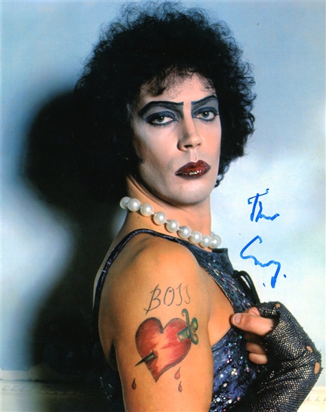 Rocky Horror Picture Show: Tim Curry Signed 8" x 10" Photograph (JSA COA)