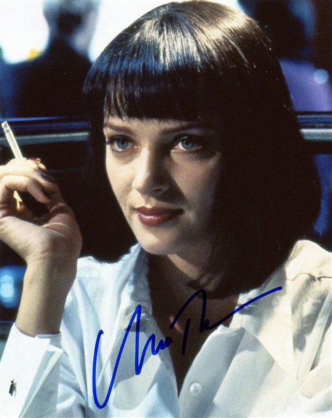 Pulp Fiction: Uma Thurman Signed 8" x 10" Photo (JSA COA)