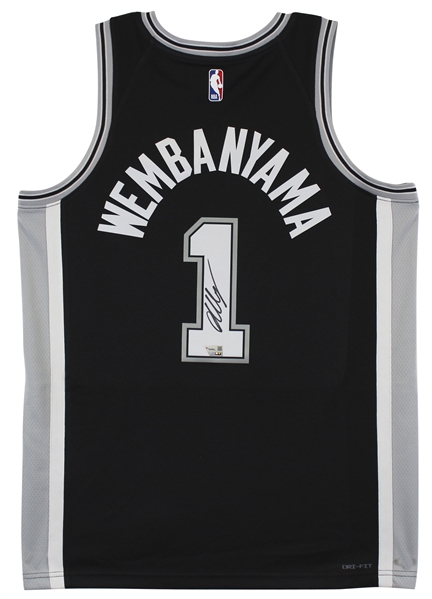 Victor Wembanyama Signed Nike San Antonio Spurs Icon Edition Jersey (Fanatics)