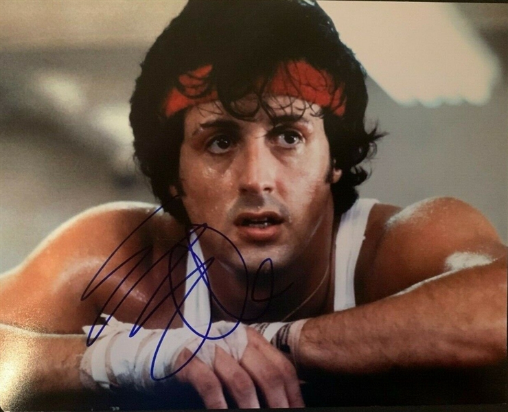 Sylvester Stallone Signed 8" x 10" Photo as Rocky (JSA LOA)