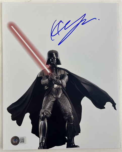 Star Wars: Hayden Christensen Signed 8" x 10" Darth Vader Photo (Beckett/BAS)