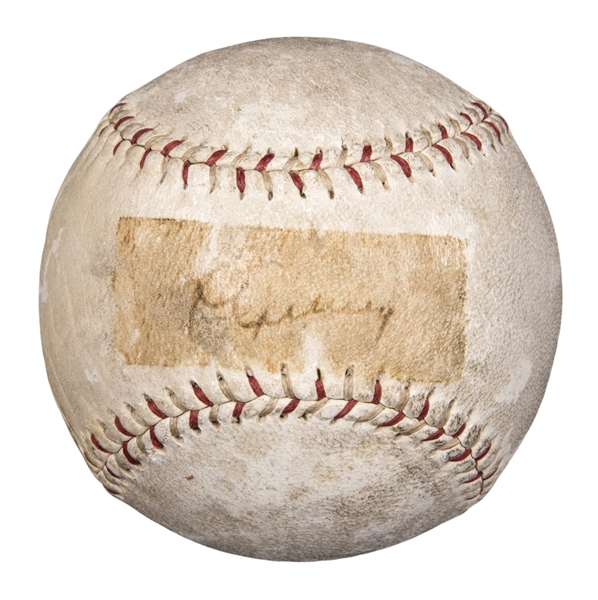 Lou Gehrig Rare "King of the Diamond" Baseball Signed on the Sweet Spot! (PSA/DNA)