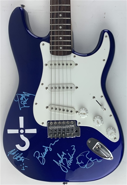 Blue Oyster Cult: Group Signed Stratocaster Guitar (5 Sigs)(Beckett/BAS)
