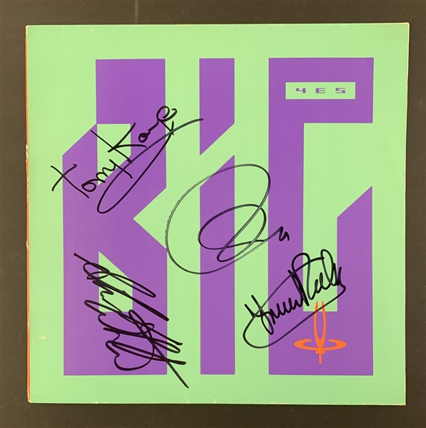 Yes: Group Signed "Big Generator" Album Cover (4 Sigs)(Beckett/BAS LOA)