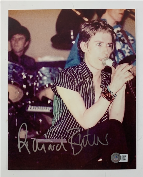 The Psychedelic Furs: Richard Butler Signed 8" x 10" Photo (Beckett/BAS)