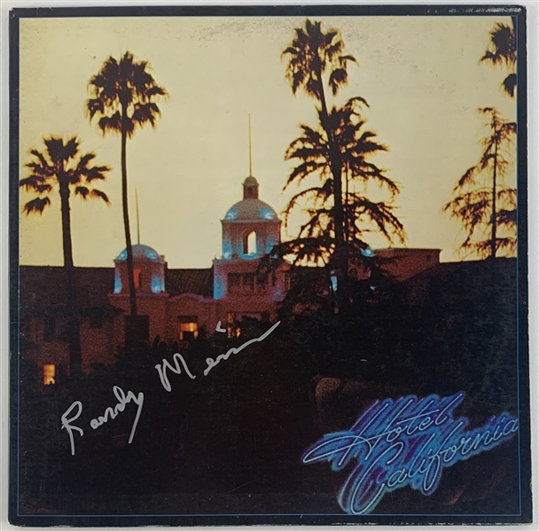 Eagles: Randy Meisner Signed "Hotel California" Album Cover (Beckett/BAS)