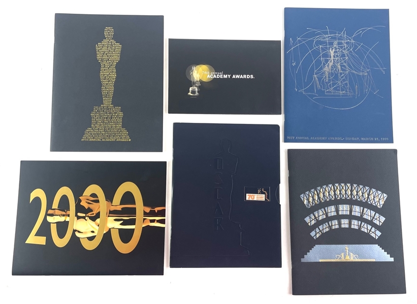 Lot of Six (6) Academy Awards Original Programs 