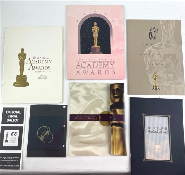 Lot of 5 Original Academy Awards Programs