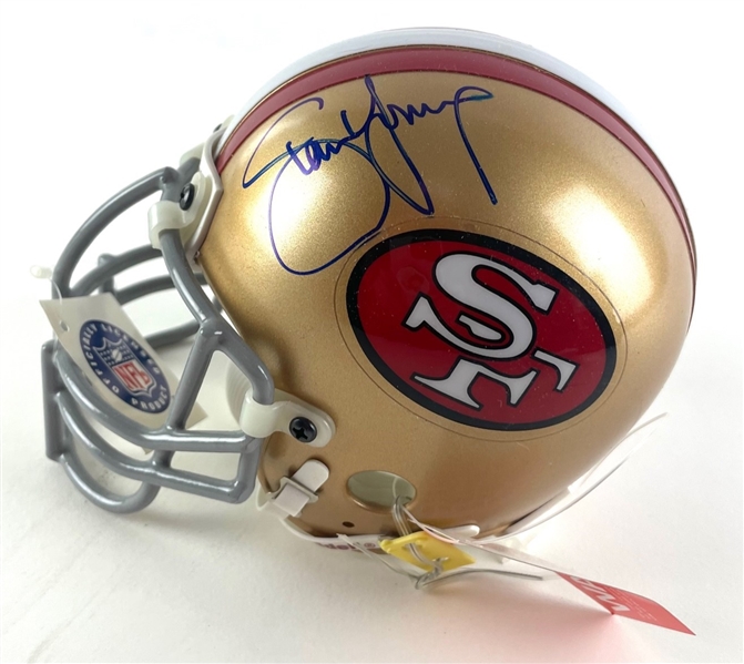 Steve Young Signed Riddell  Mini-Helmet (Third Party Guaranteed)