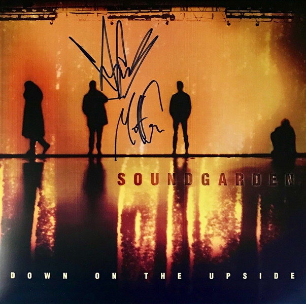 Soundgarden Vinyl LP "Down On The Upside" Signed by Chris Cornell & Matt Cameron  (Third Party Guarantee)