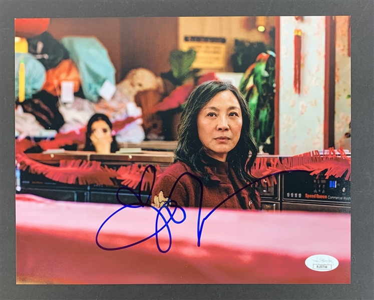 Michelle Yeoh Signed 8" x 10" Everything Everywhere All at Once Photo (JSA)