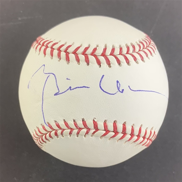 President Bill Clinton In-Person Signed OML Baseball (PSA/DNA LOA)