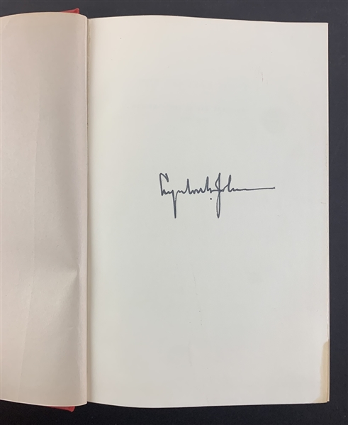 President Lyndon B. Johnson Signed "Vantage Point" Hardcover First Edition Book (Third Party Guaranteed)