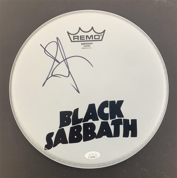 Black Sabbath: Bill Ward Signed 10" Drumhead (JSA)