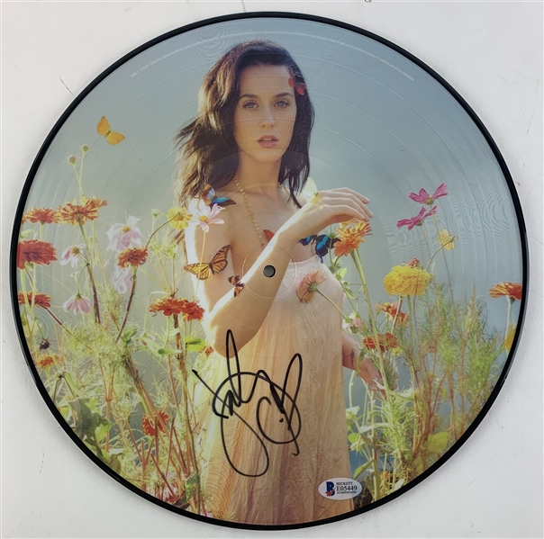 Katy Perry Signed "Prism" Vinyl Record (Beckett/BAS)