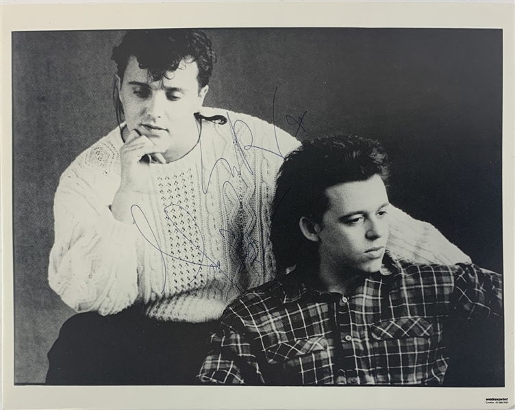 Tears for Fears: Smith & Orzabal Signed 8" x 10" Photo (Third Party Guaranteed)