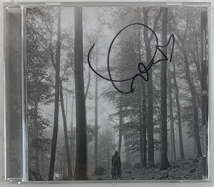 Taylor Swift Signed "Folklore" CD Insert w/ Disc (Third Party Guaranteed)