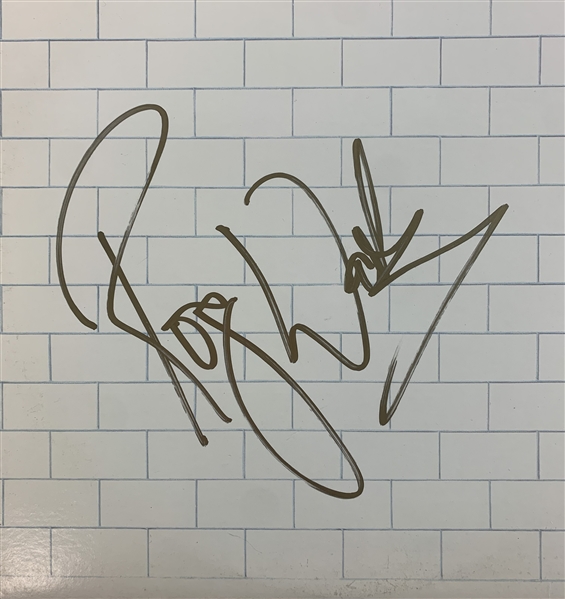 Pink Floyd: Roger Waters Signed “The Wall” Album Cover w/ Vinyl (PSA/DNA)