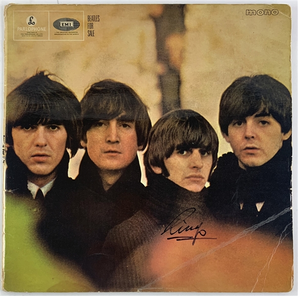 The Beatles: Ringo Starr Signed "Beatles for Sale" Album Cover (Beckett/BAS LOA)