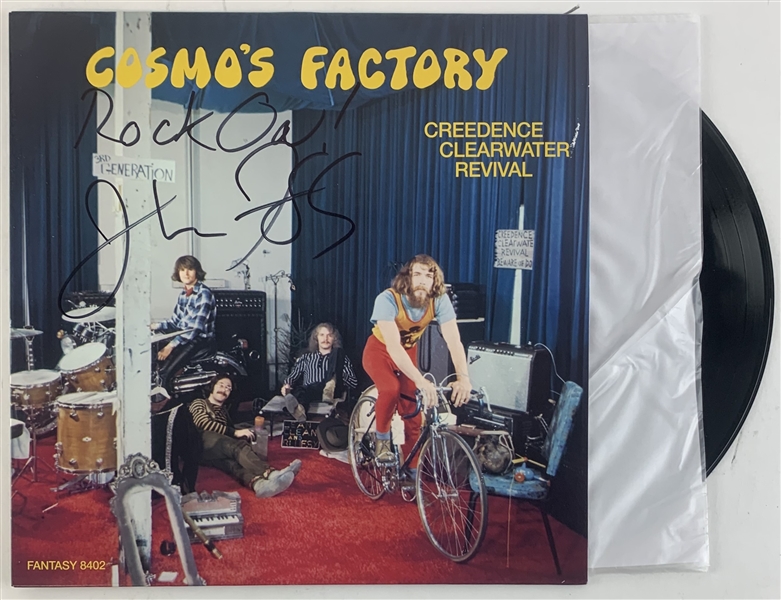 Creedence Clearwater Revival: "Cosmos Factory" Record Album Signed by John Fogerty (Third Party Guaranteed)
