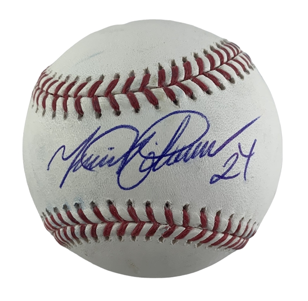 Miguel Cabrera Single Signed & Practice Used OML Baseball (PSA/DNA)