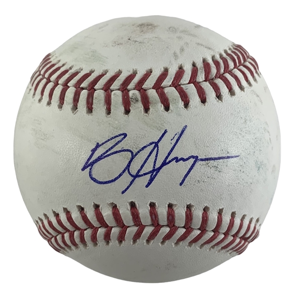 Bryce Harper Single Signed Practice OML Baseball (PSA/DNA Sticker)