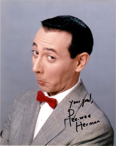 Pee Wee Herman In-person Signed Photograph (Third Party Guarantee) 