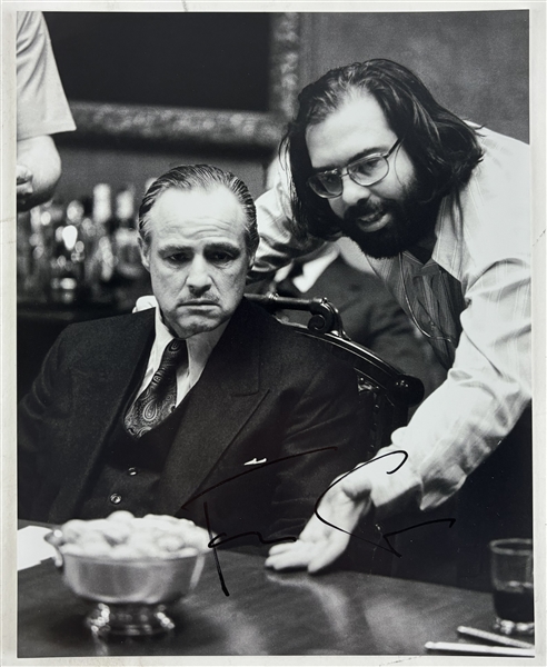 Director Francis Ford Coppola Signed 8" x 10" Godfather Photograph (JSA LOA)