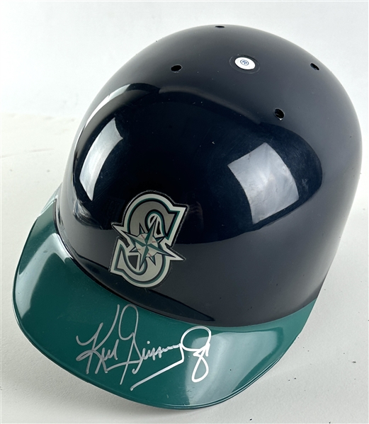 Ken Griffey Jr. Signed Seattle Mariners Game Model Batting Helmet (Third Party Guaranteed)