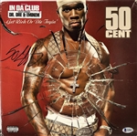 50 Cent Desirable Signed "Get Rich of Die Tryin" Early Promotional/Hype Release (Beckett/BAS LOA)