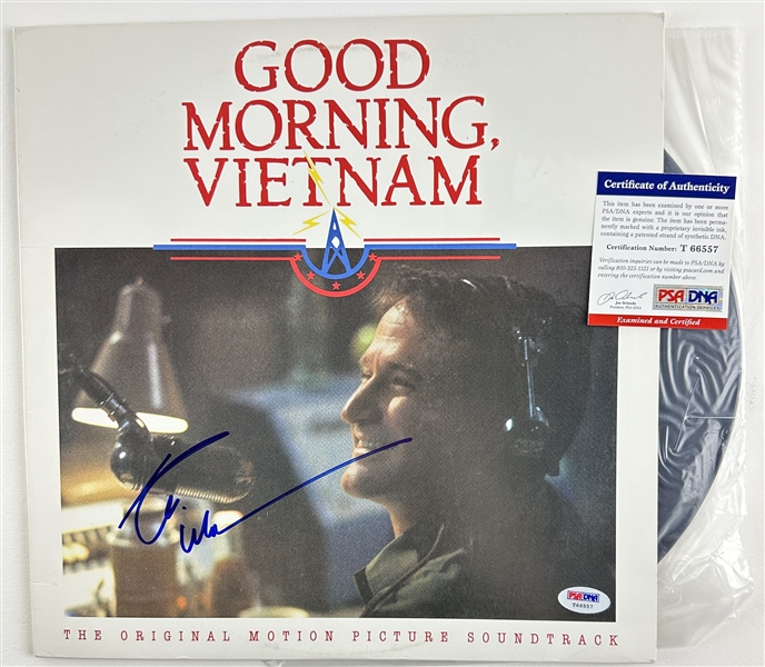 Robin Williams Signed "Good Morning Vietnam" Soundtrack Album (PSA/DNA COA)