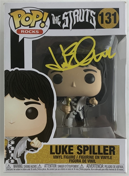 The Struts: Luke Spiller Signed Funko Pop! #131 (JSA)