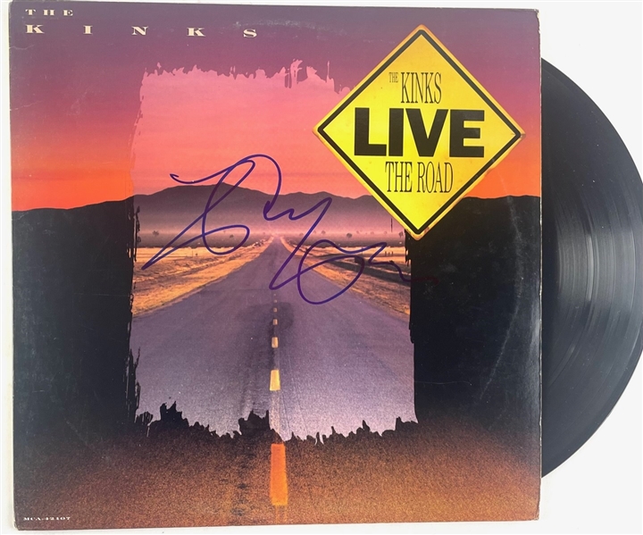 The Kinks: Dave Davies Signed "Live" Album (Third Party Guarantee)